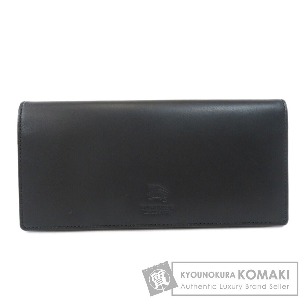 Burberry Black Label Long Wallet Leather